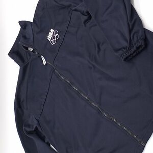 United States Olympic Committee Vintage Fleece Lined Track Jacket Black XL